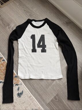 Brandy Melville Baseball Tee